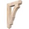 Ekena Millwork Balboa Arts & Crafts Smooth Bracket, Douglas Fir, 5 1/2"W x 30"D x 42"H BKT06X30X42BOA03SDF - alternate 1